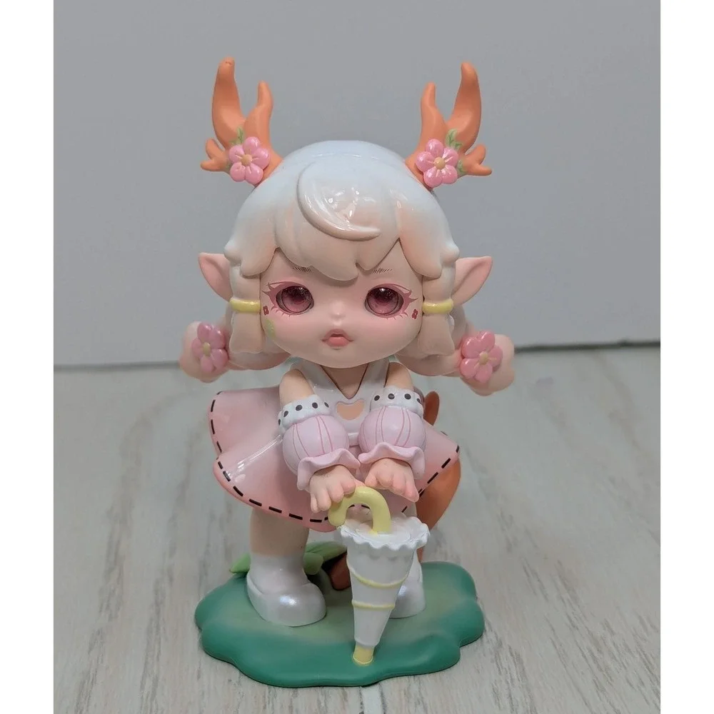 FLORA Compendium of Materia Medica Blind Box White Hibiscus Syriacus Figure